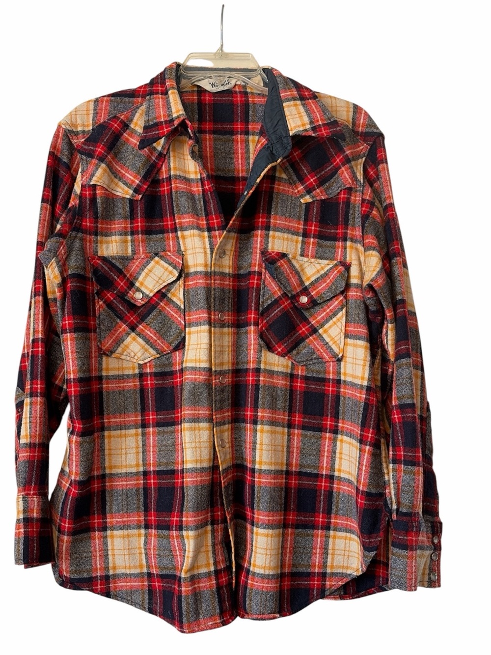 Vintage Woolrich wool flannel